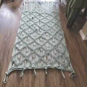 Macrame Green Wall Art #1876